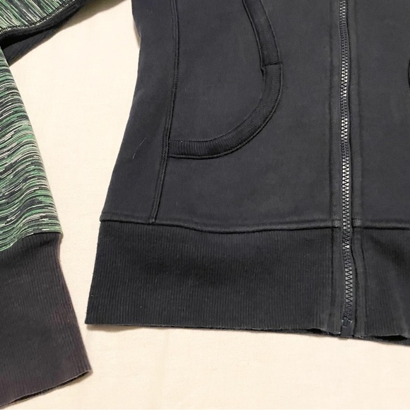 Lululemon Scuba Hoodie Stretch Green Bean Inkwell Wee Are From Space - Picture 7 of 16